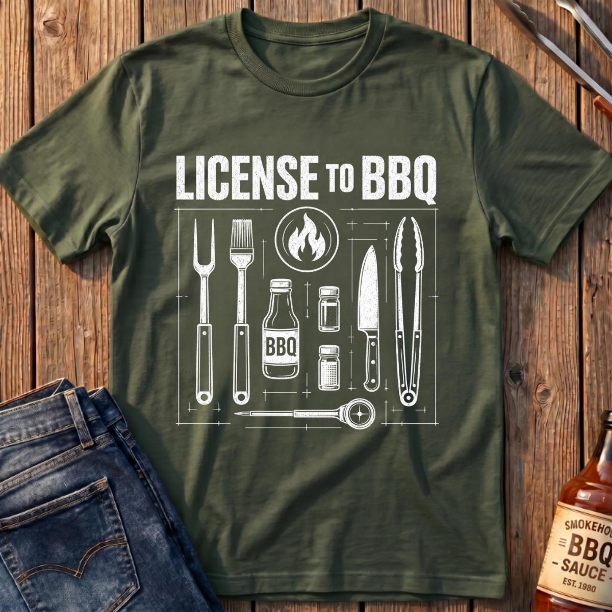 License to BBQ T-Shirt