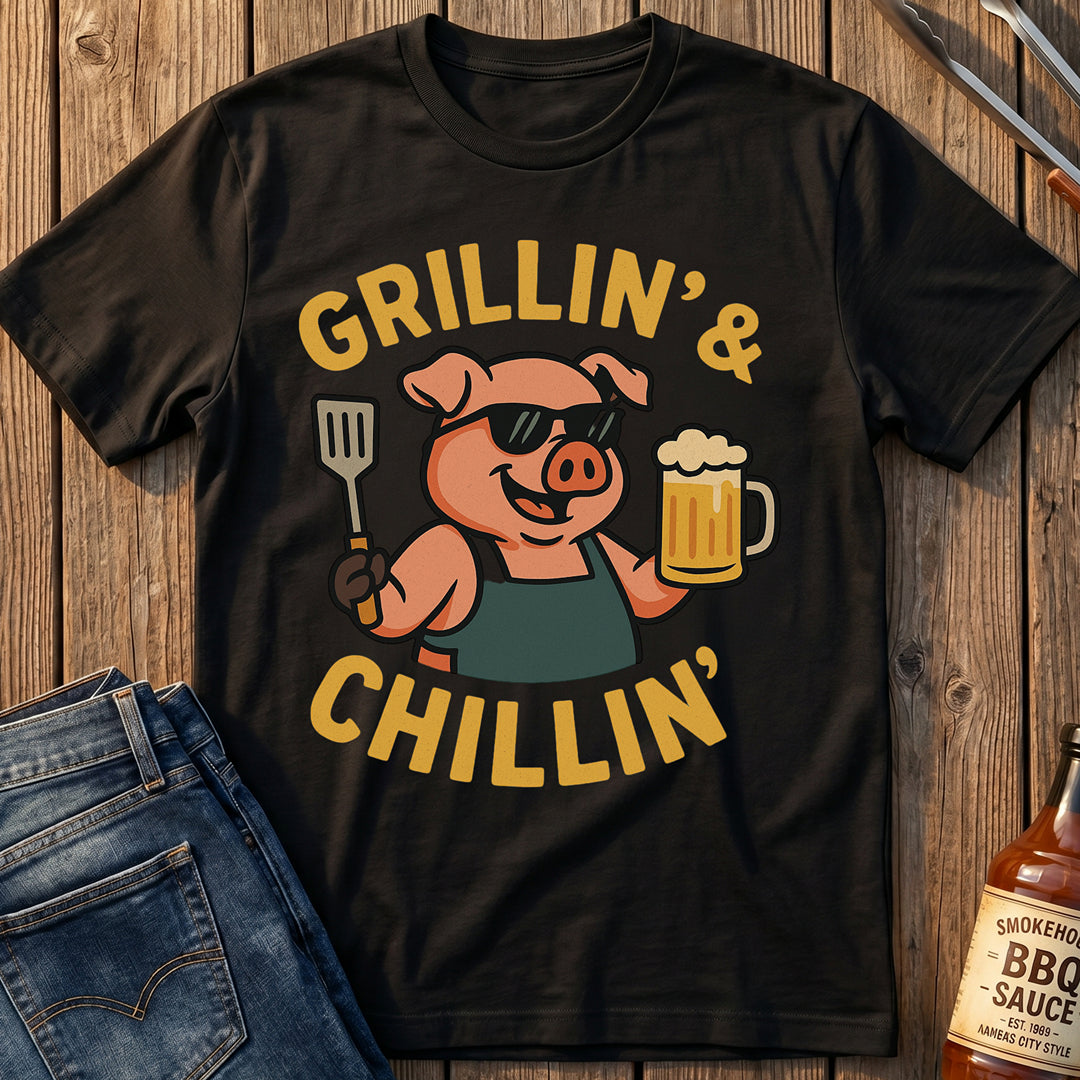 Grillin' and Chillin' T-Shirt
