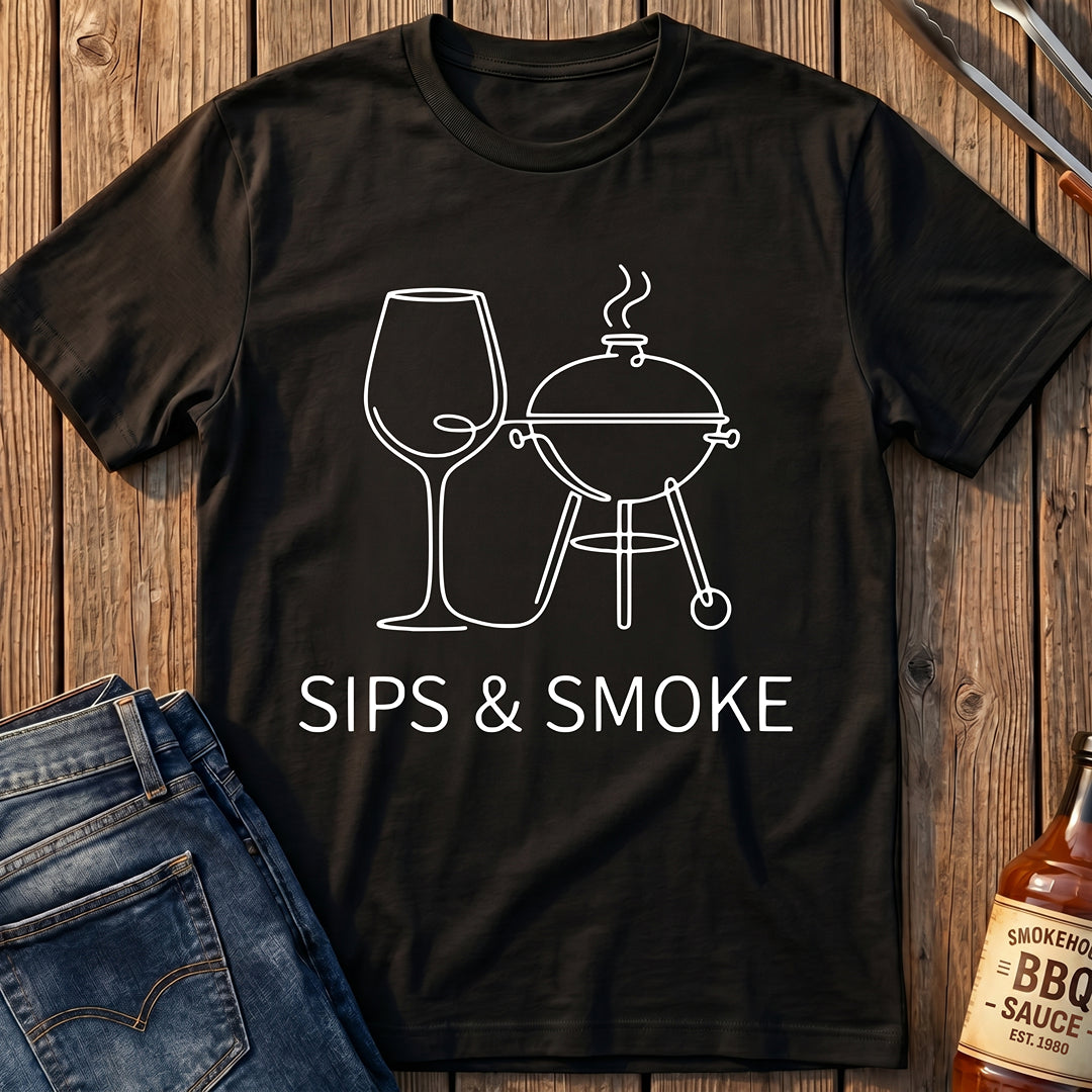 Sips & Smoke T-Shirt
