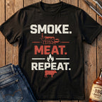 Smoke. Meat. Repeat T-Shirt