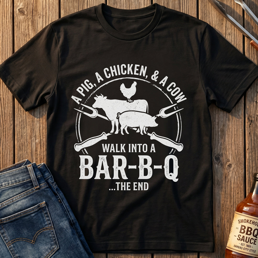 Walk Into A BBQ T-Shirt