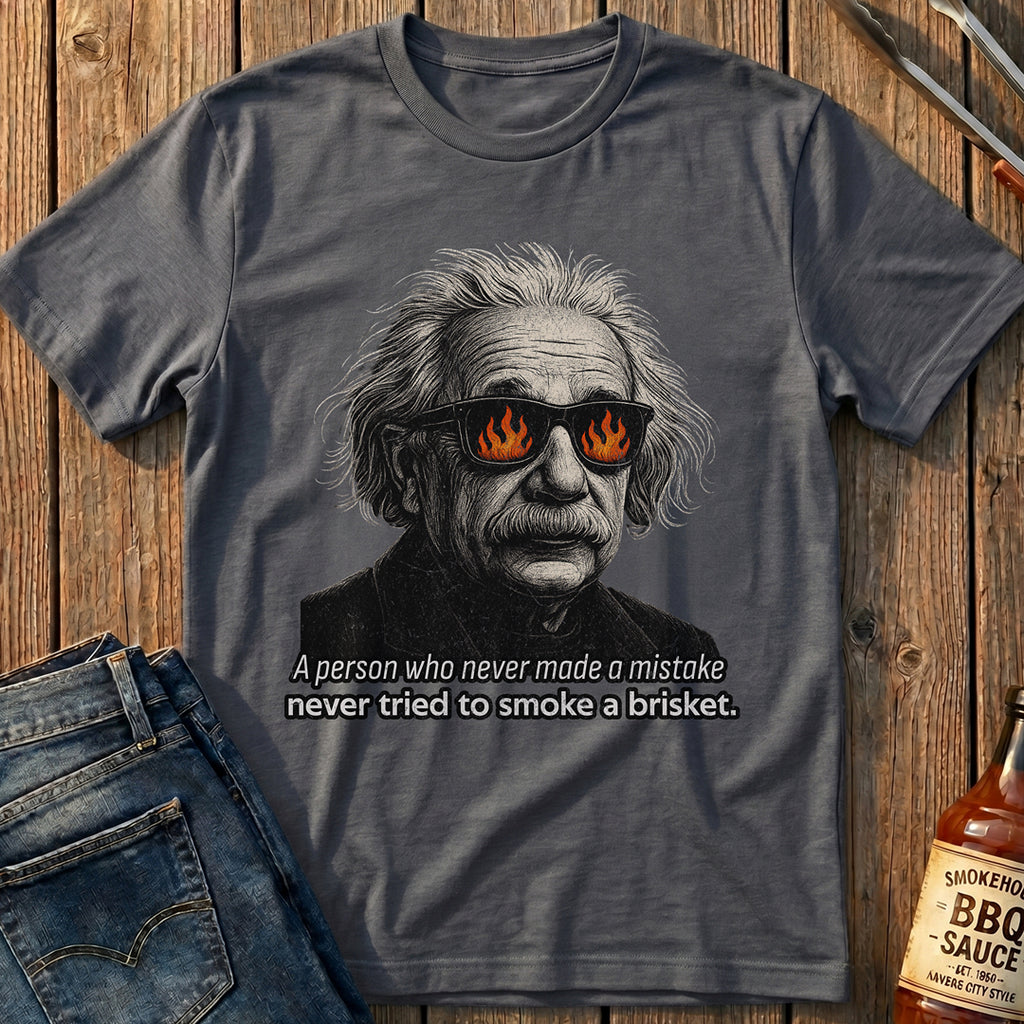 Albert Einstein BBQ T-Shirt