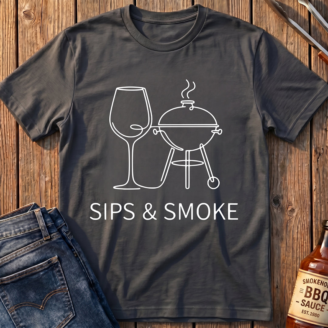 Sips & Smoke T-Shirt