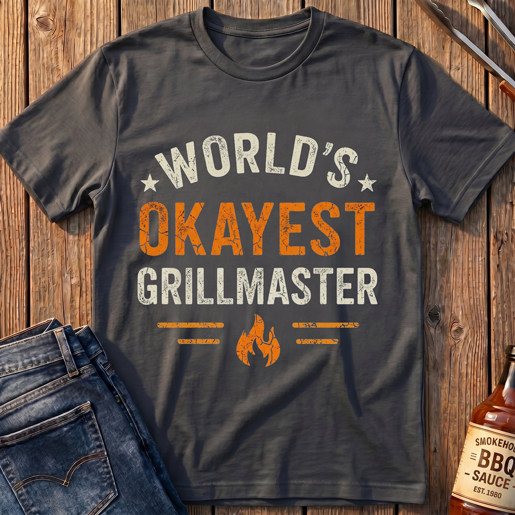 World's Okayest Grillmaster T-Shirt