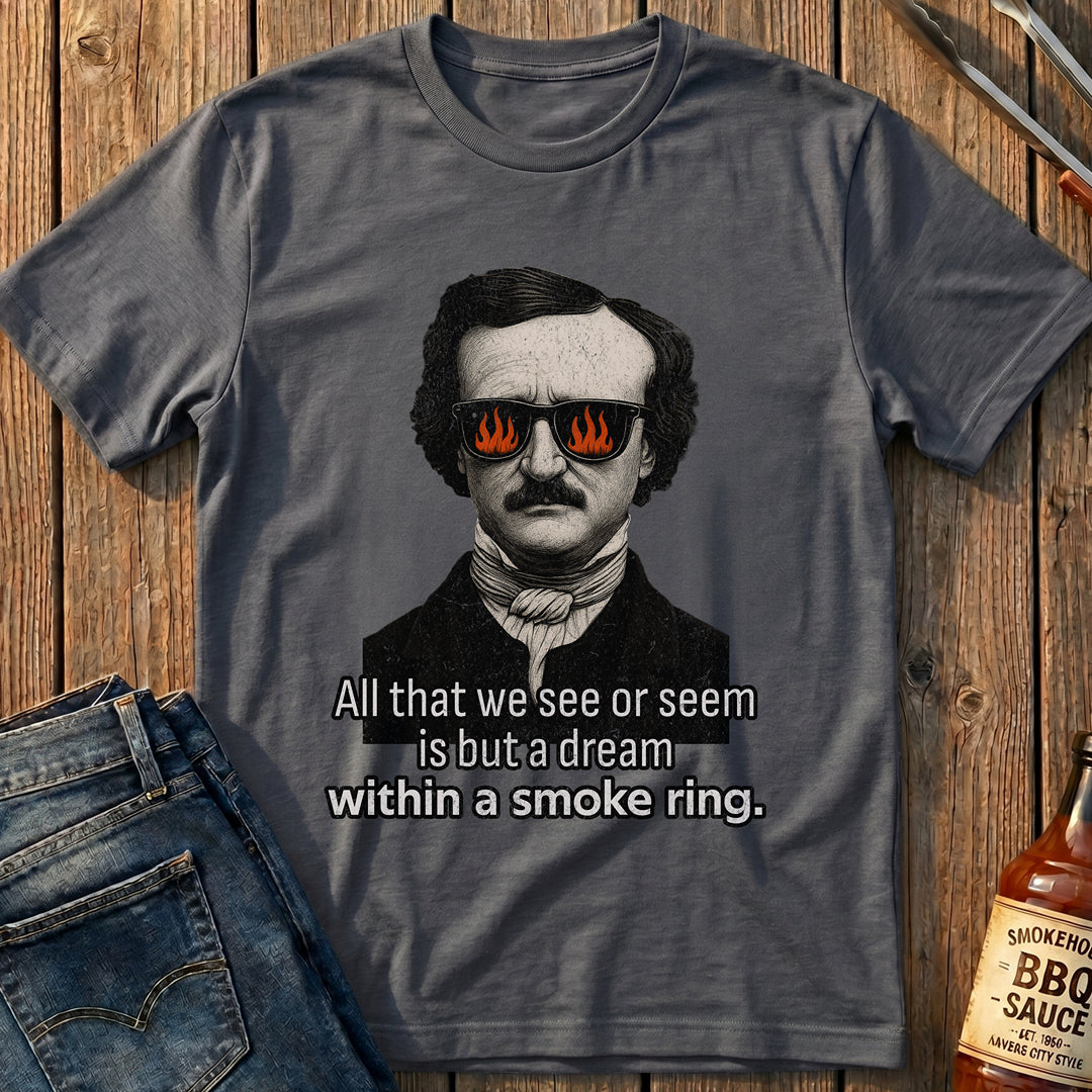 Edgar Allan Poe BBQ T-Shirt