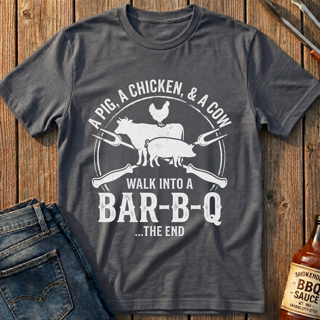 Walk Into A BBQ T-Shirt