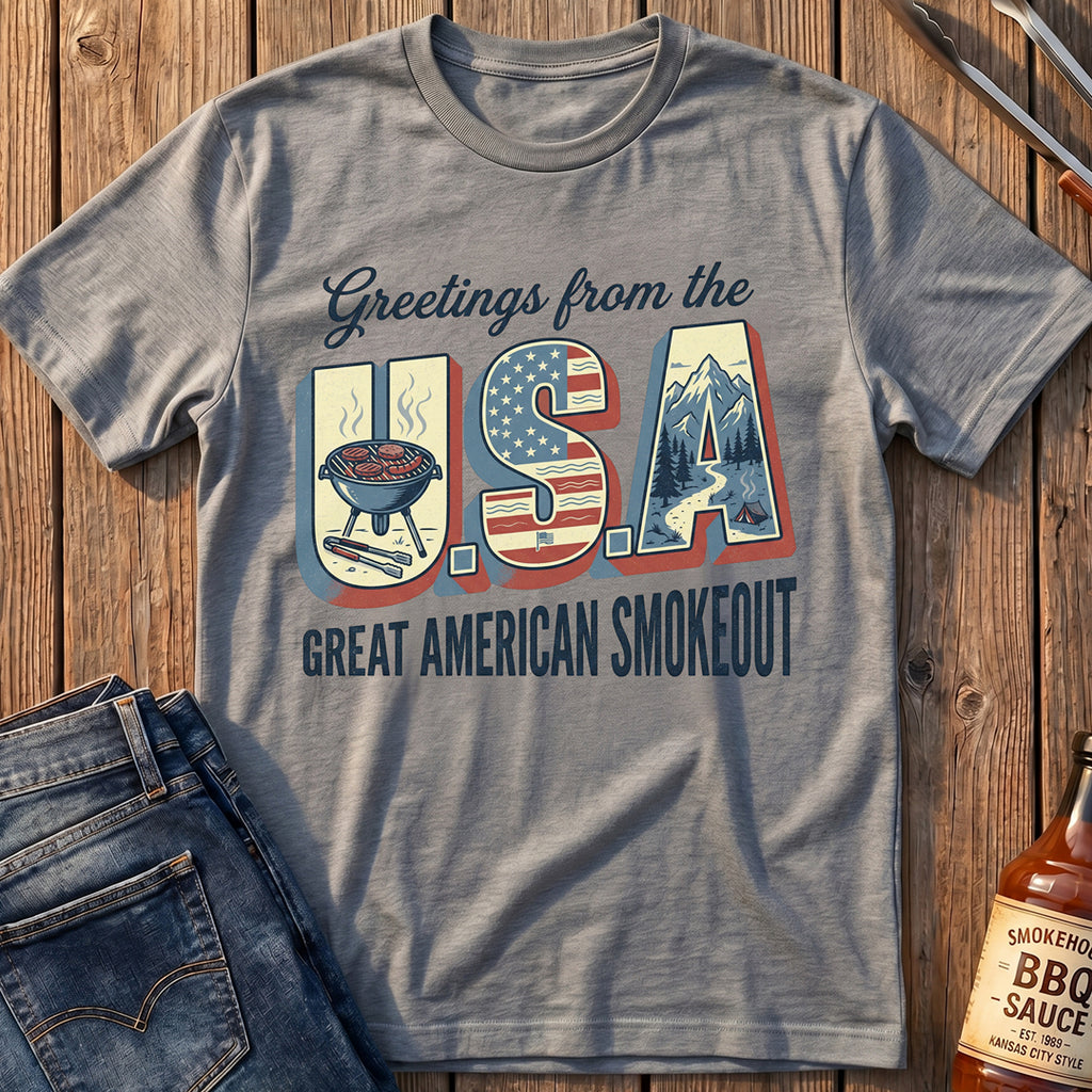 Greetings From The USA T-Shirt