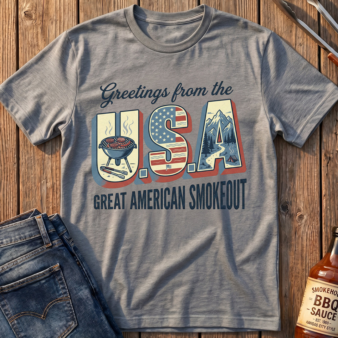 Greetings From The USA T-Shirt