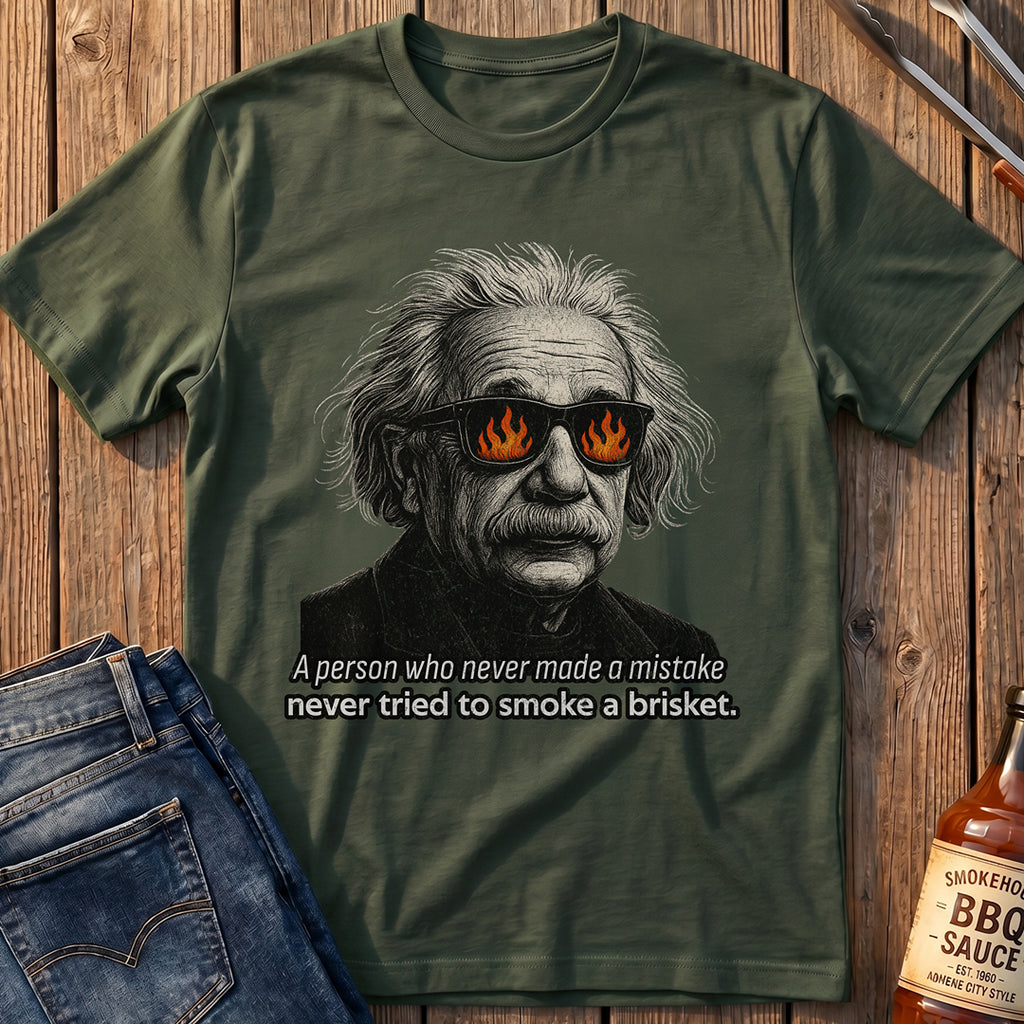 Albert Einstein BBQ T-Shirt