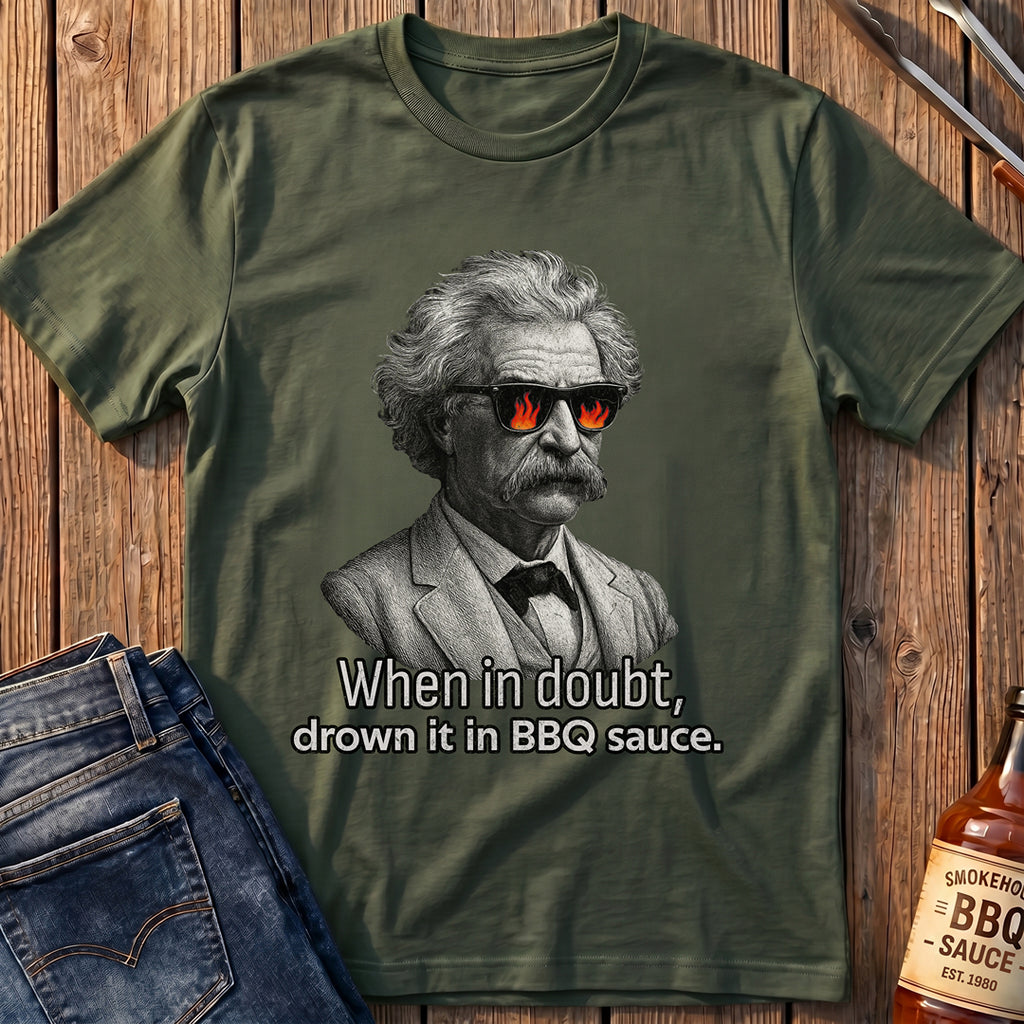 Mark Twain BBQ T-Shirt