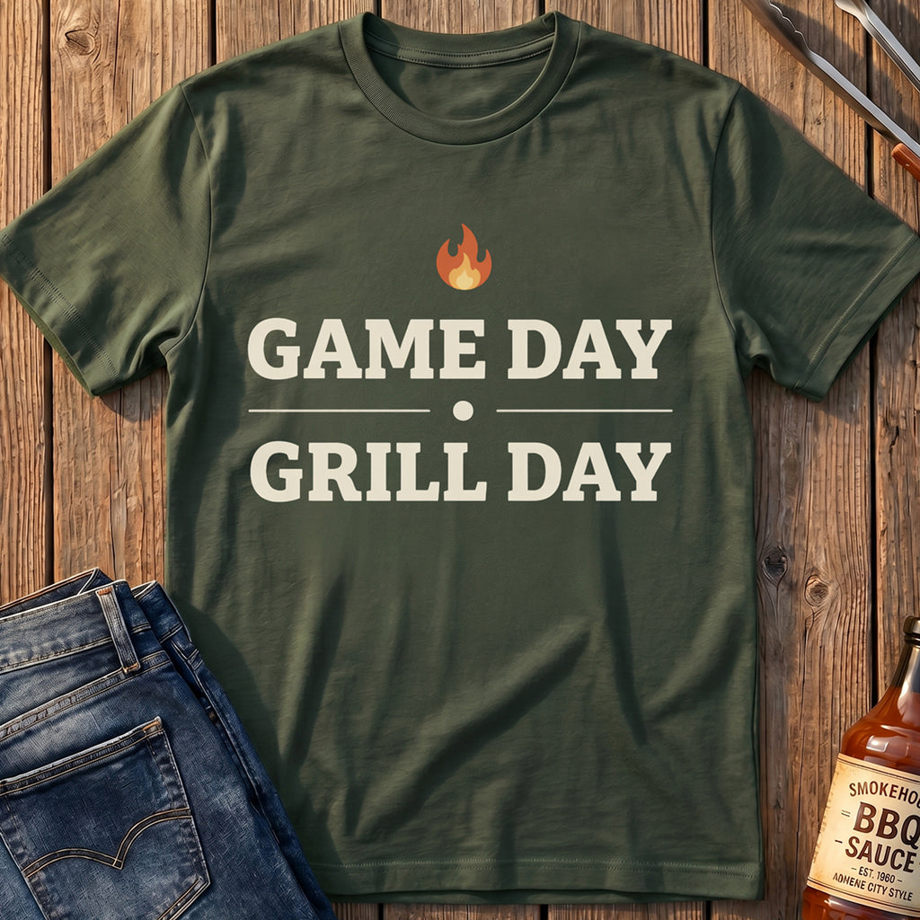 Game Day, Grill Day T-Shirt