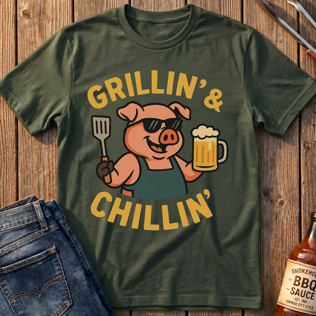 Grillin' and Chillin' T-Shirt