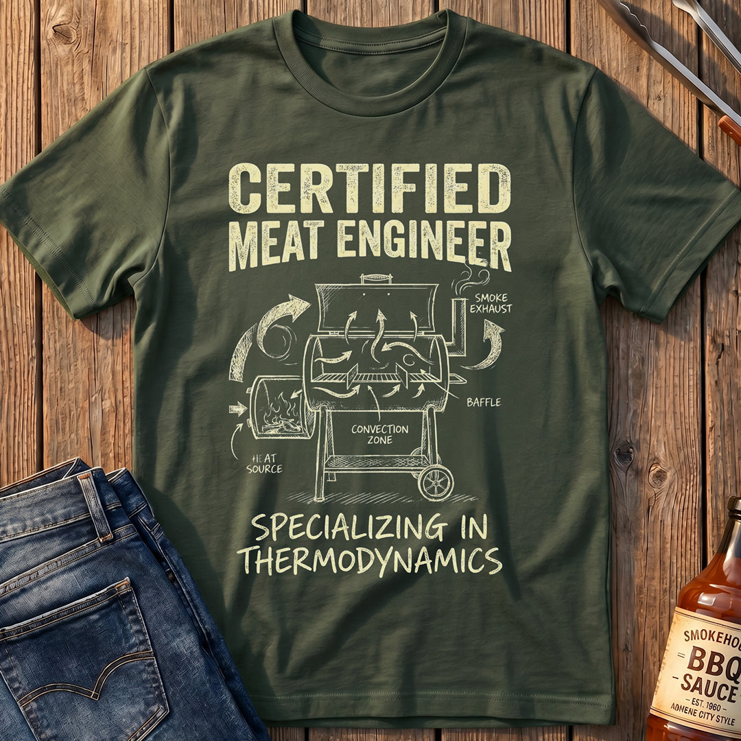 Certified Meat Engineer T-Shirt