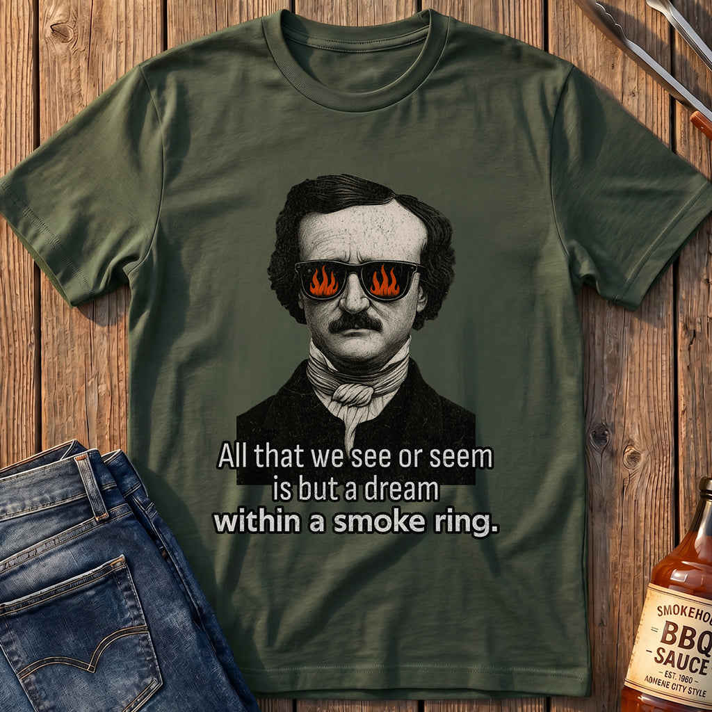 Edgar Allan Poe BBQ T-Shirt