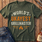 World's Okayest Grillmaster T-Shirt