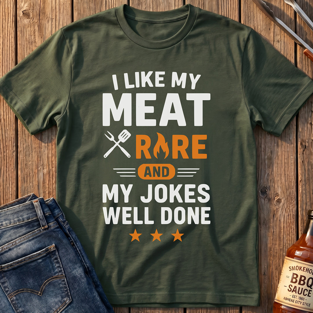 I Like My Meat Rare T-Shirt