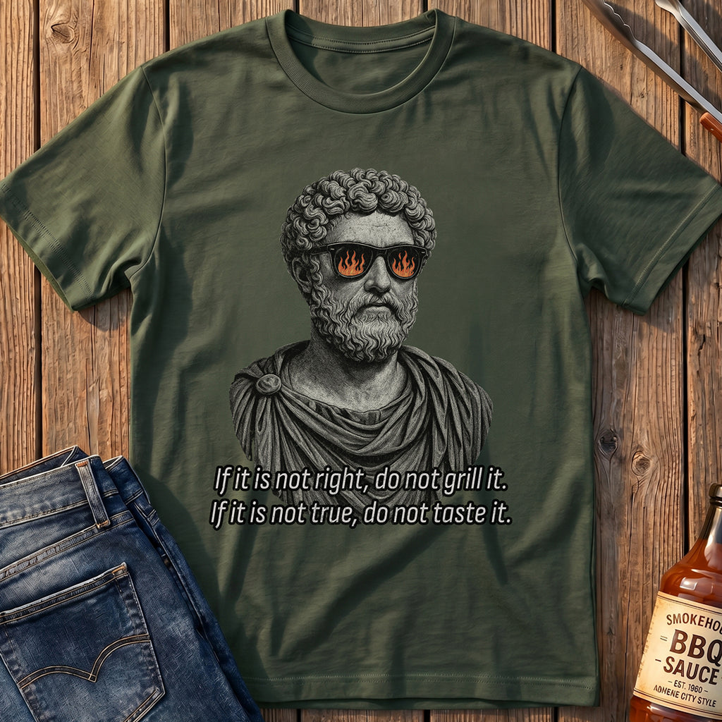 Marcus Aurelius BBQ T-Shirt