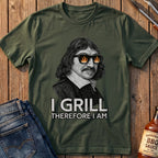 Rene Descartes BBQ T-Shirt