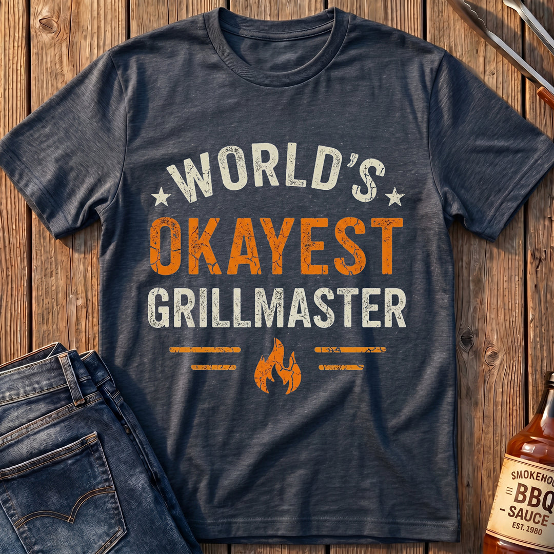 World's Okayest Grillmaster T-Shirt