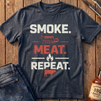 Smoke. Meat. Repeat T-Shirt