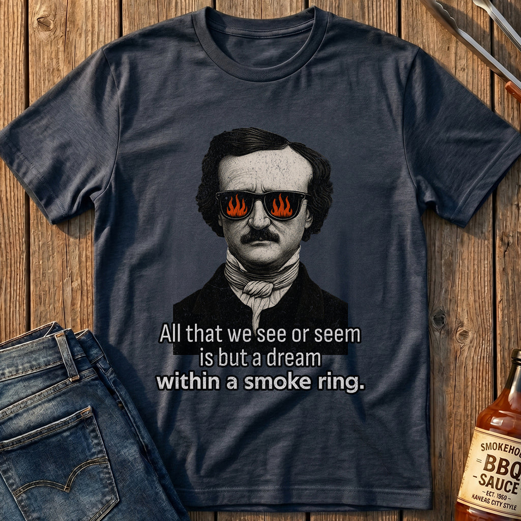 Edgar Allan Poe BBQ T-Shirt