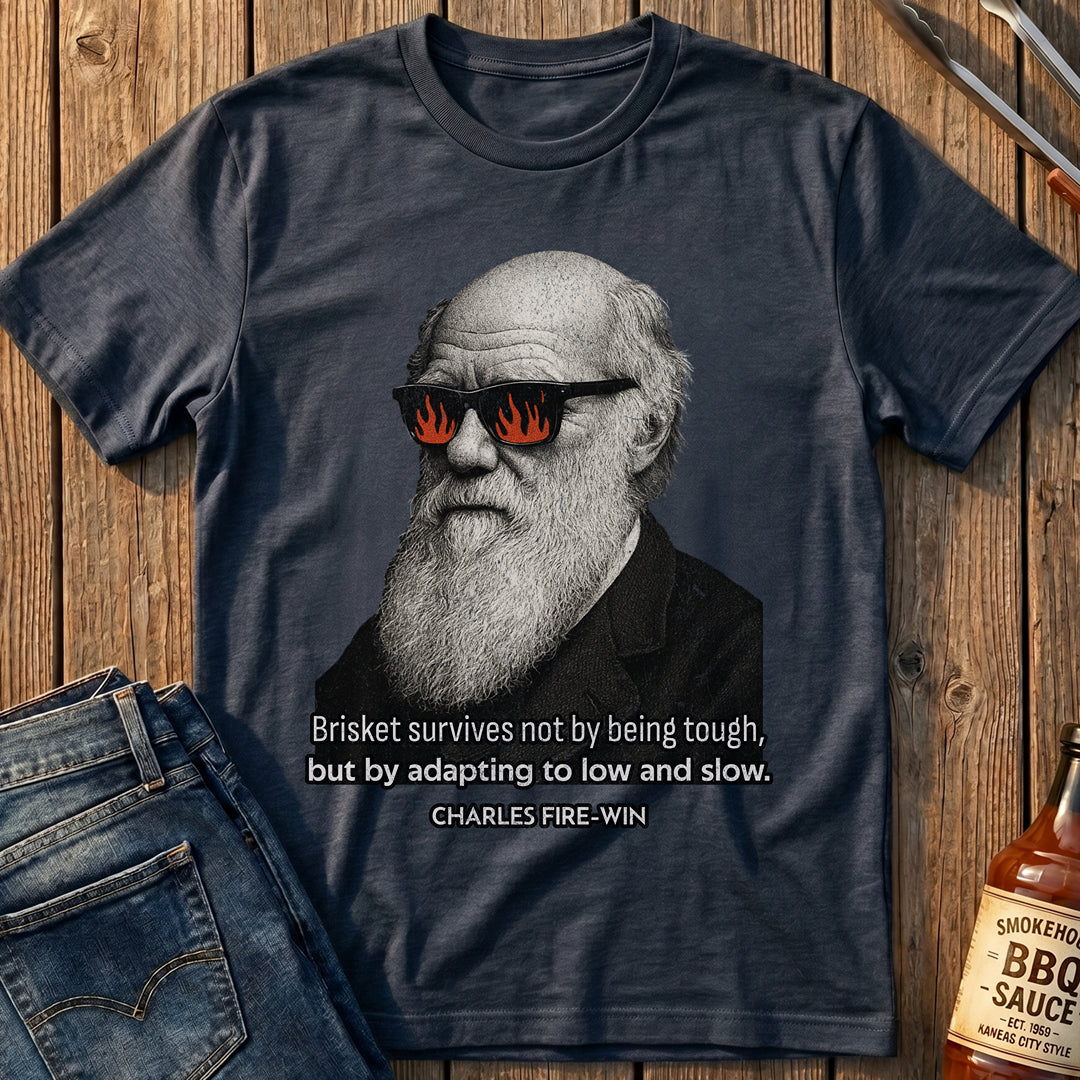 Charles Darwin BBQ T-Shirt
