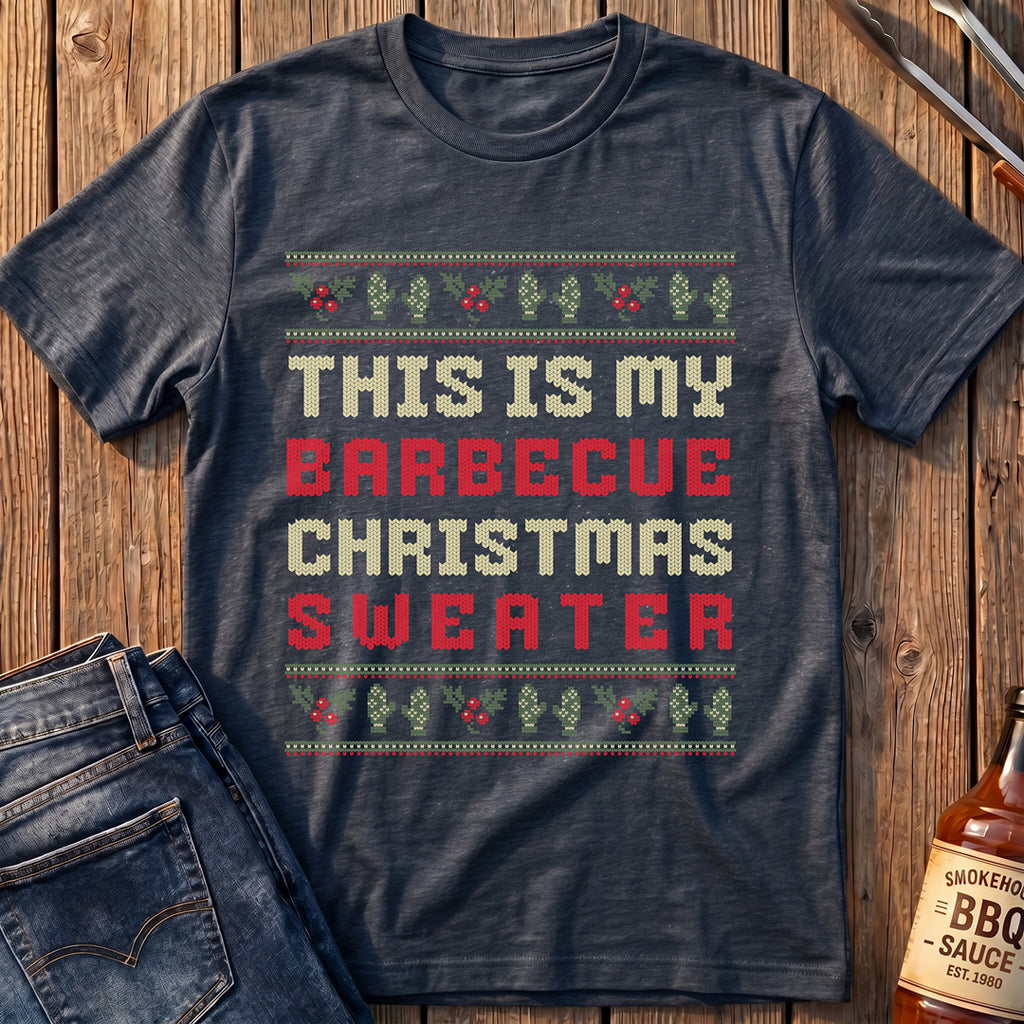 BBQ Christmas Sweater T-Shirt