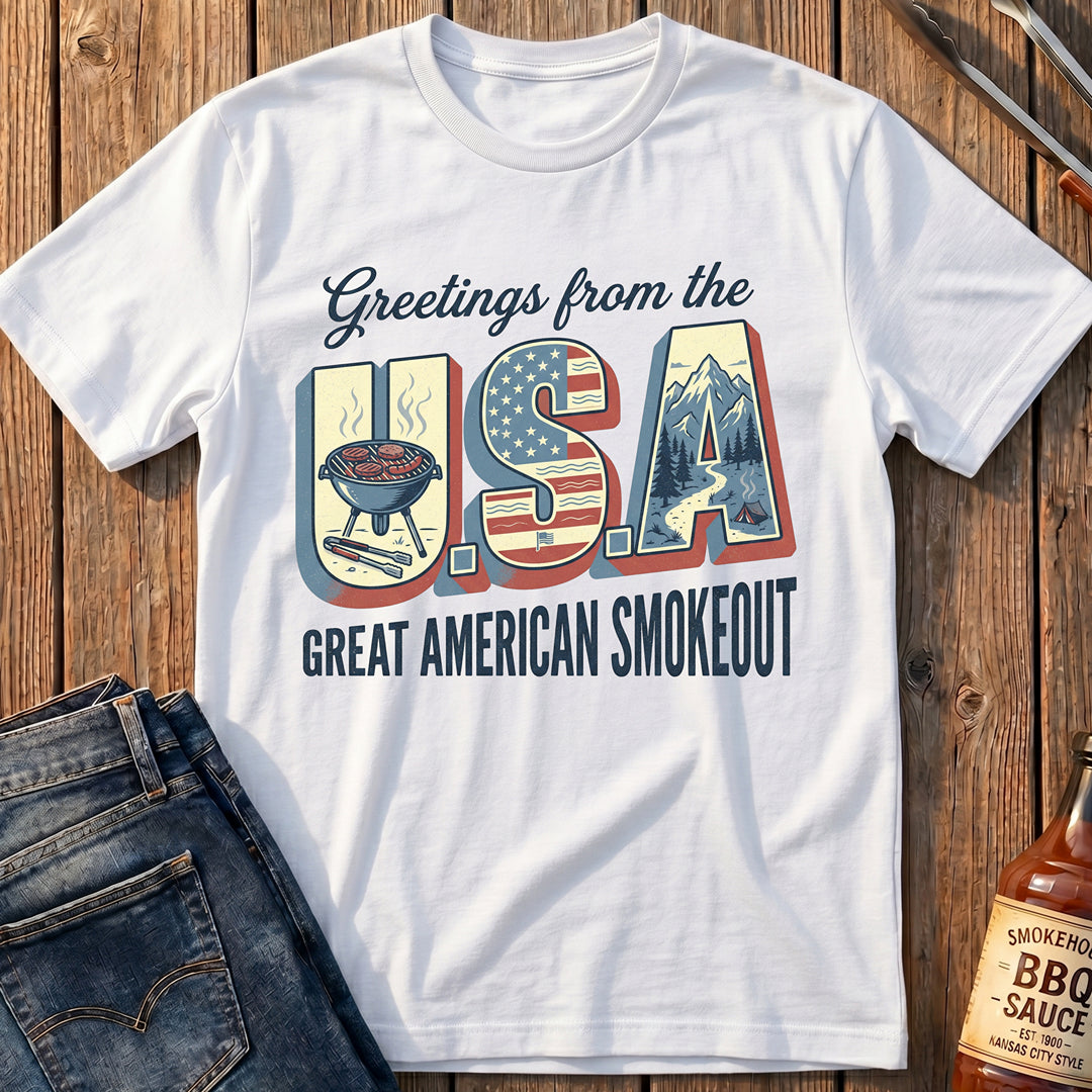 Greetings From The USA T-Shirt