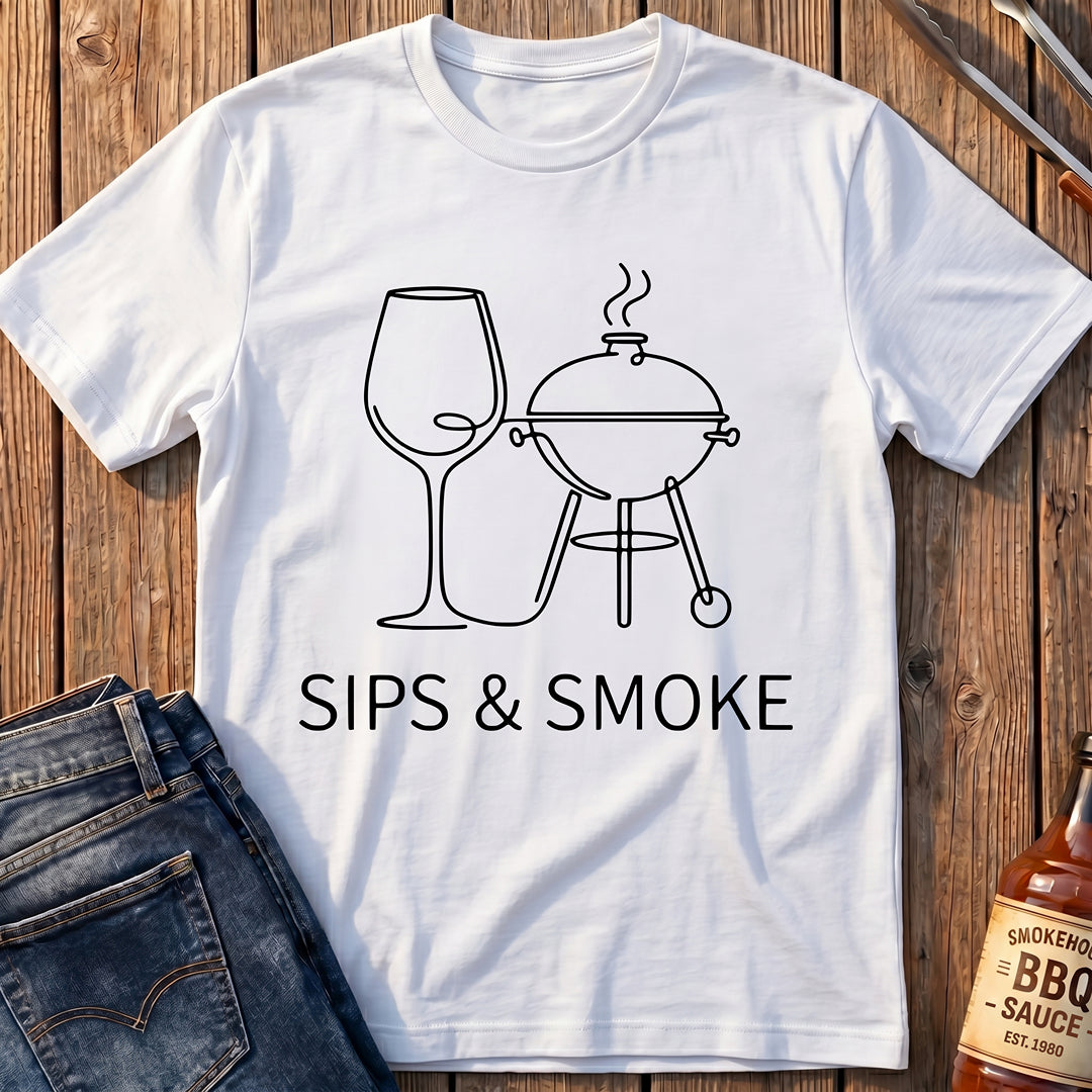 Sips & Smoke T-Shirt